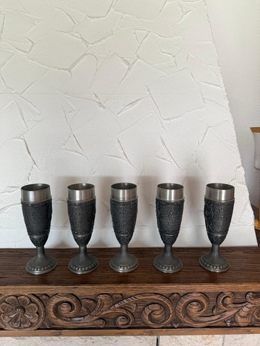Zinnbecher pokal kelch - zinnbecher,, pokal,