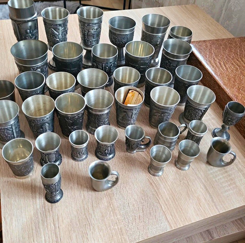 Konvolut zinn becher pokale - konvolut,