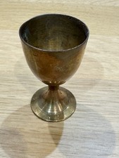 Antiker Eierbecher aus Messing