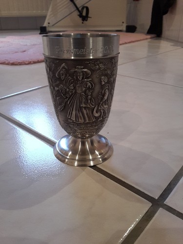 Zinn becher pokal hoch - pokal,