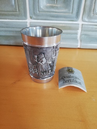Pokal zinn becher - spitzweg, wmf