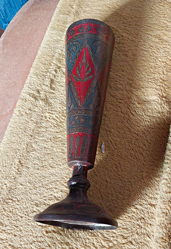 Dekorativer becher pokal mit - dekorativer, becher/pokal