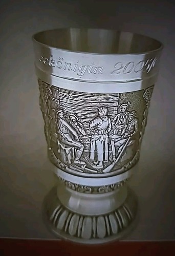 Zinnbecher kleiner zinnpokal - zinnbecher,,
