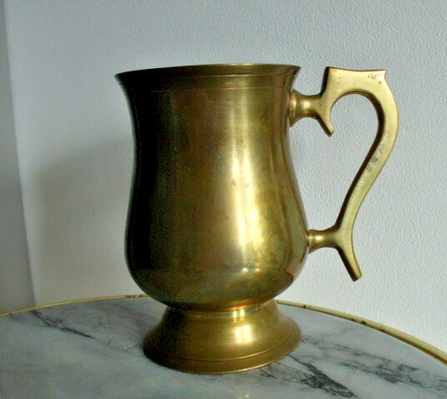 Messing becher humpen - messing,