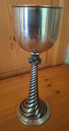 Zinnbecher zinnpokal mit - zinnbecher/zinnpokal,