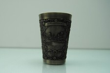 Alter Becher Wein Bier Zinn