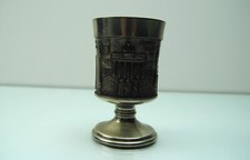 Alter Weinkelch Becher Zinn