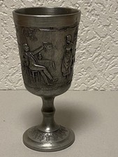 Zinn-Becher - "Keinen Tropfen