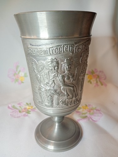 Bmf zinn zinnbecher pokal - zinnbecher,