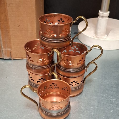 Kupferbecher becher pokal - pokal, 4x