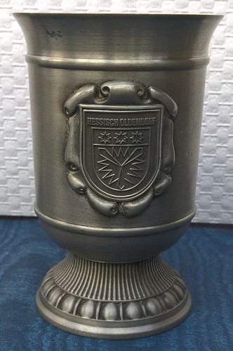 Pokal zinnbecher hessisch - zinnbecher,,
