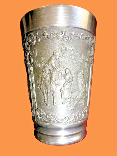 Zinnbecher kelch pokal - 60`er,