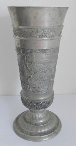 Zinn becher pokal - zinn,