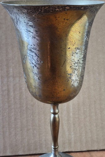 Messing becher pokal - pokal, vintage
