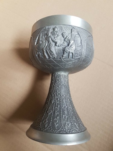 Zinnpokal zinn kelch becher - zinn,