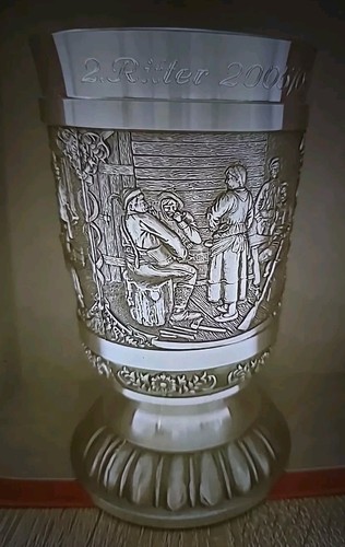 Zinnbecher großer zinnpokal - zinnbecher,,